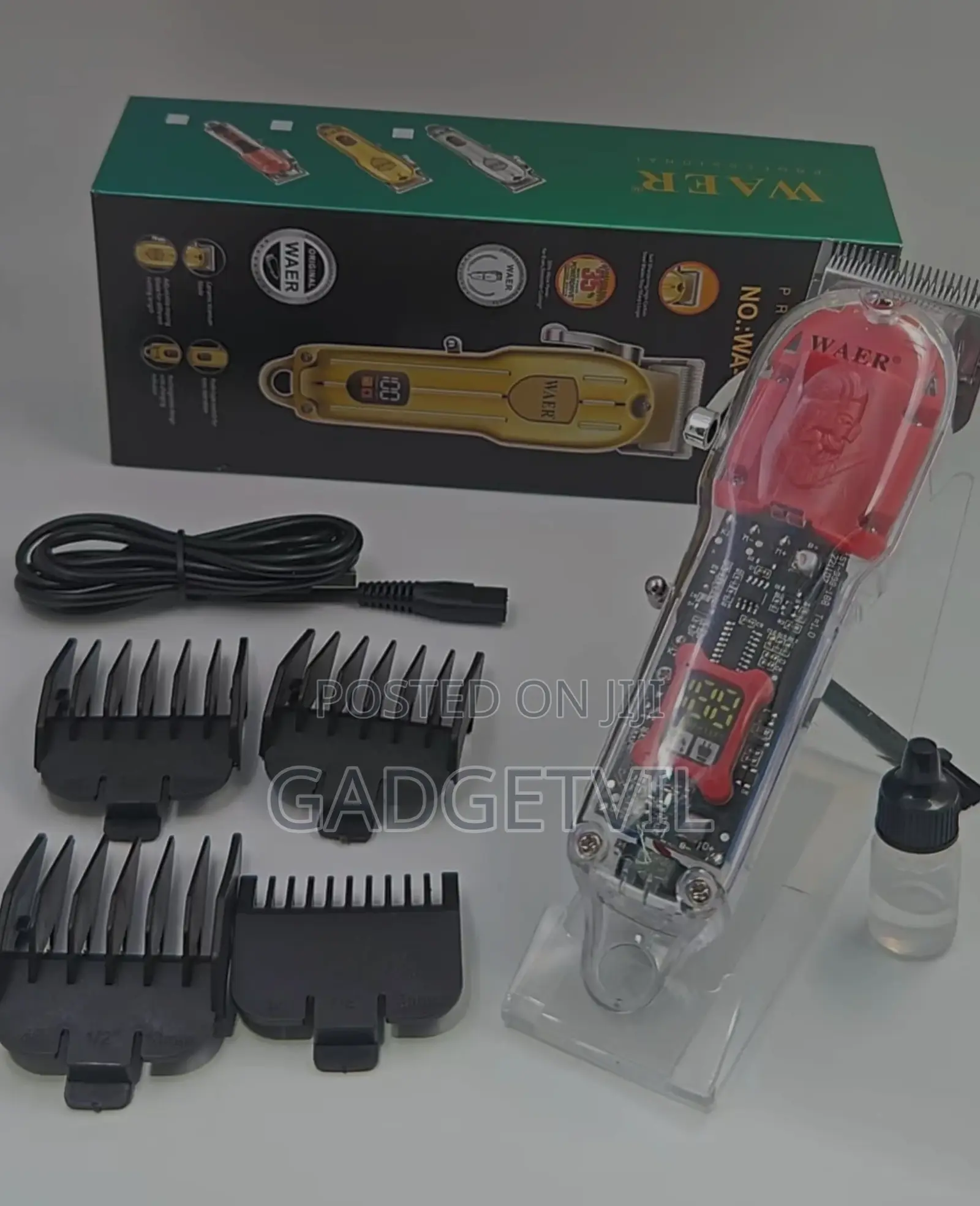Waer Salon Professional High-Power Electric Hair Clipper