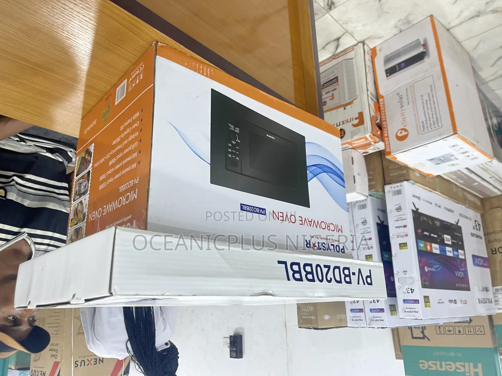 Durable 20liters Microwave (Ploystar) Available as Seen