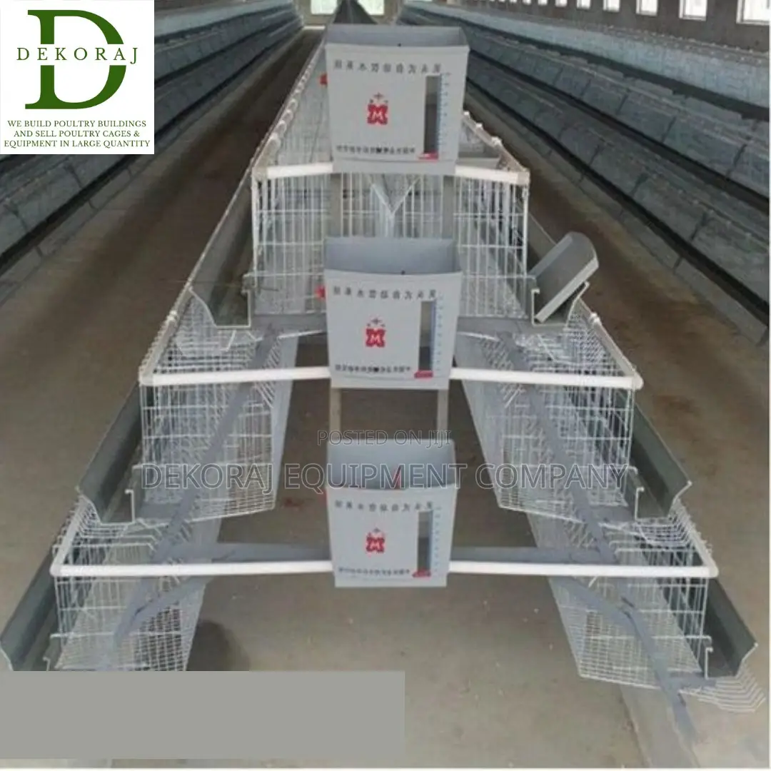 96 Capacity Layers Cage, Chicken Drinker, Bell Drinkers