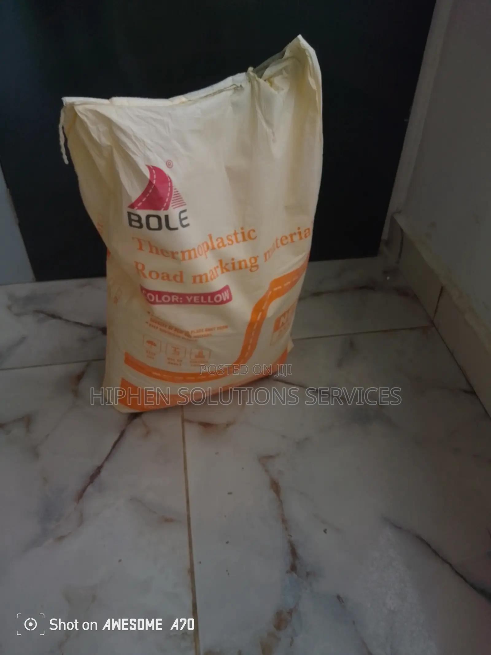 Road Line Paint Yellow White Color Traffic Coating Powder