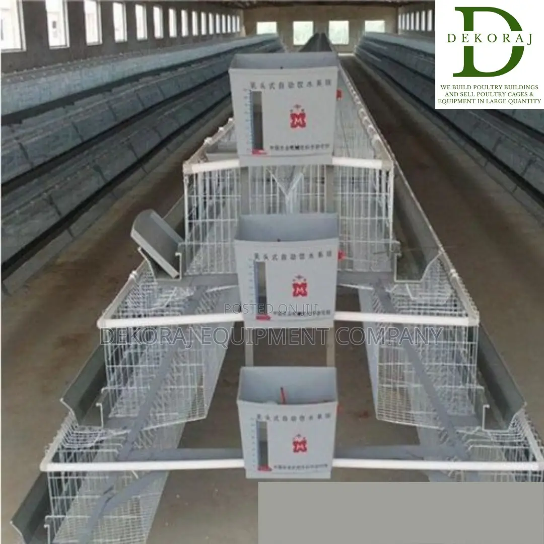 96 Capacity Layers Cage, Feedmill, Nipple Drinkers