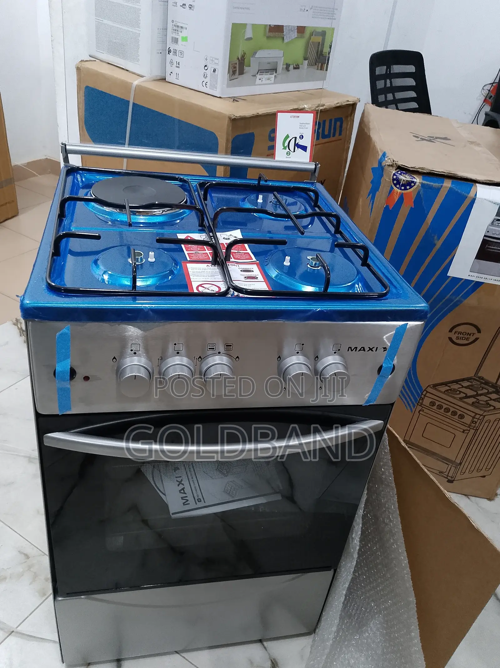 The Best Quality Maxi6060 3+1gas Electric Ovenlight Cooker