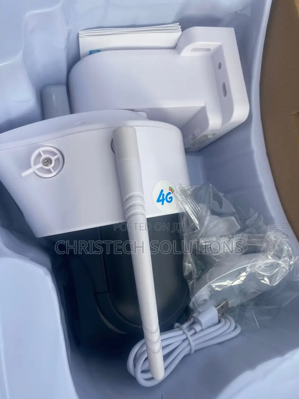 4G V380 Solar Security Camera
