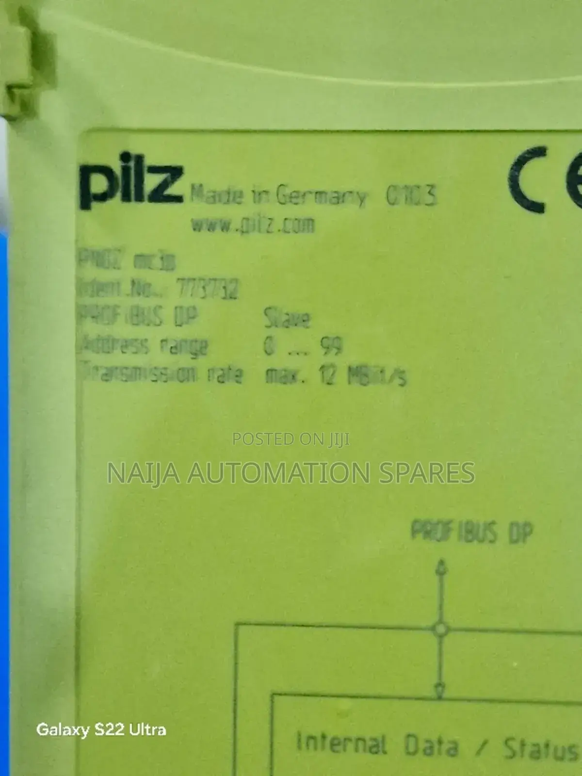 Pilz | 773732 | Pnoz Mc3p Profibus 2