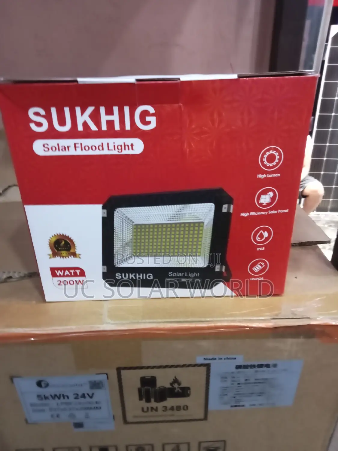 Sukhlg Solar Flood Light