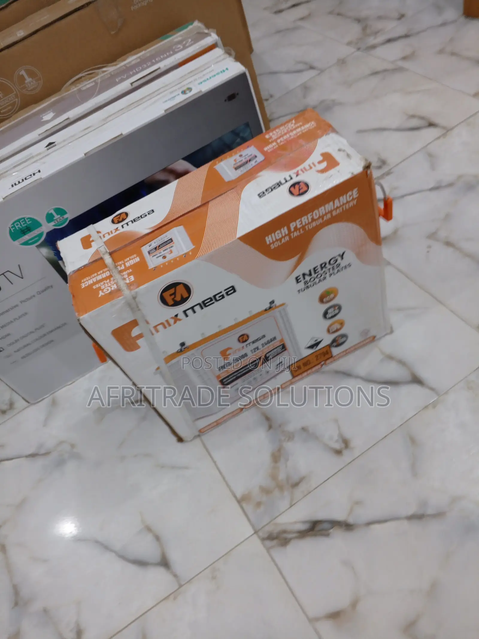 Finixmega 240ah High Performance Tubular Battery