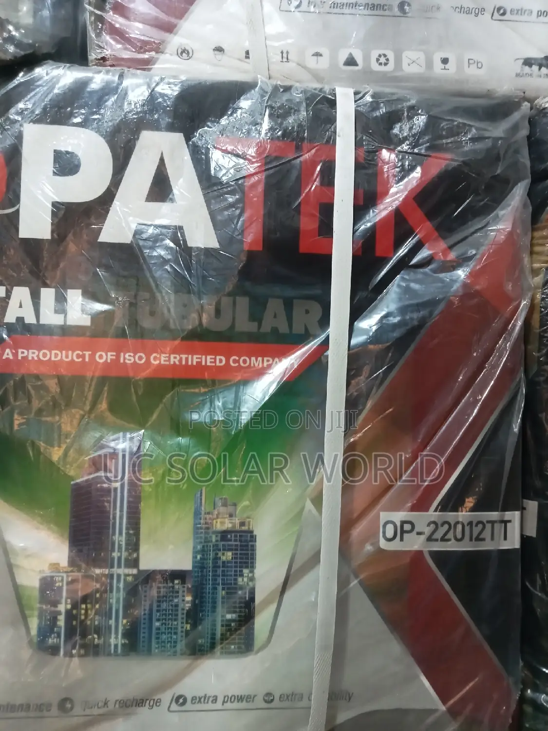 Opatek 220ah Tall Tubular Battery