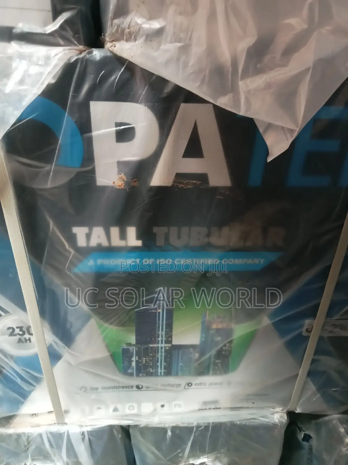 Opatek 230ah Tall Tubular Battery