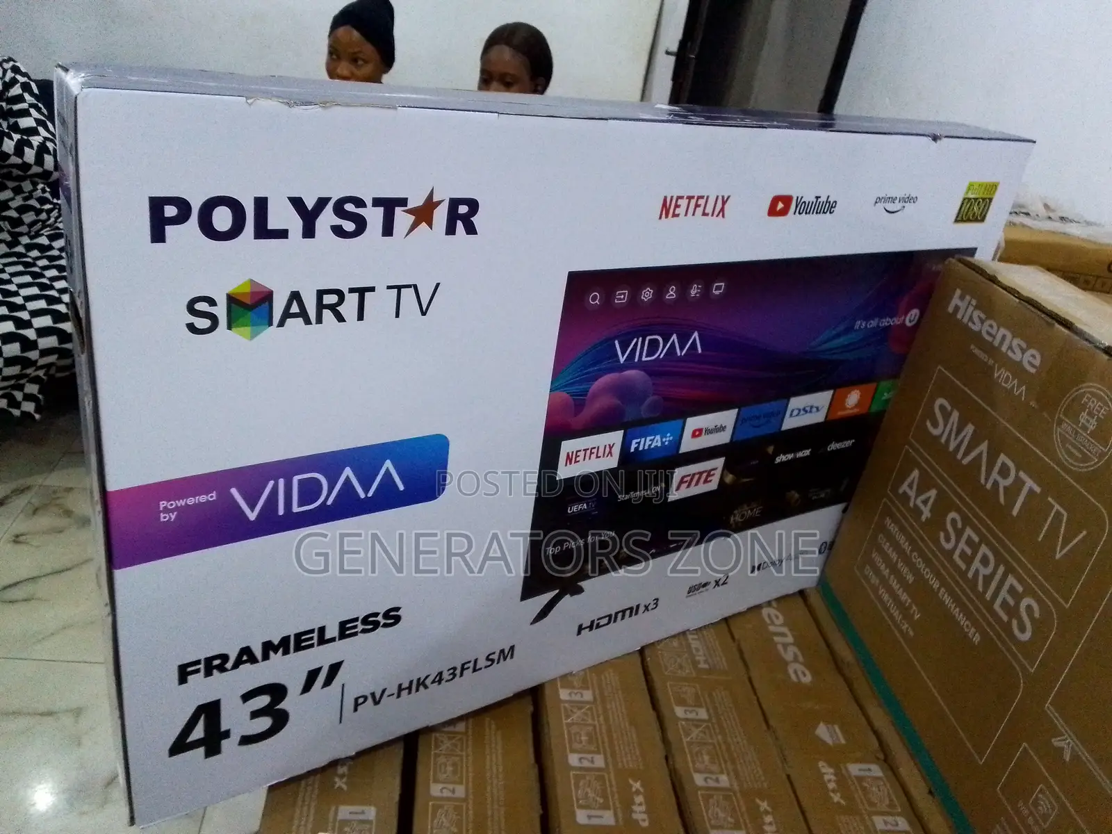Original (Pv-Hk43flsm)-Polystar 43-Inch With Wifi