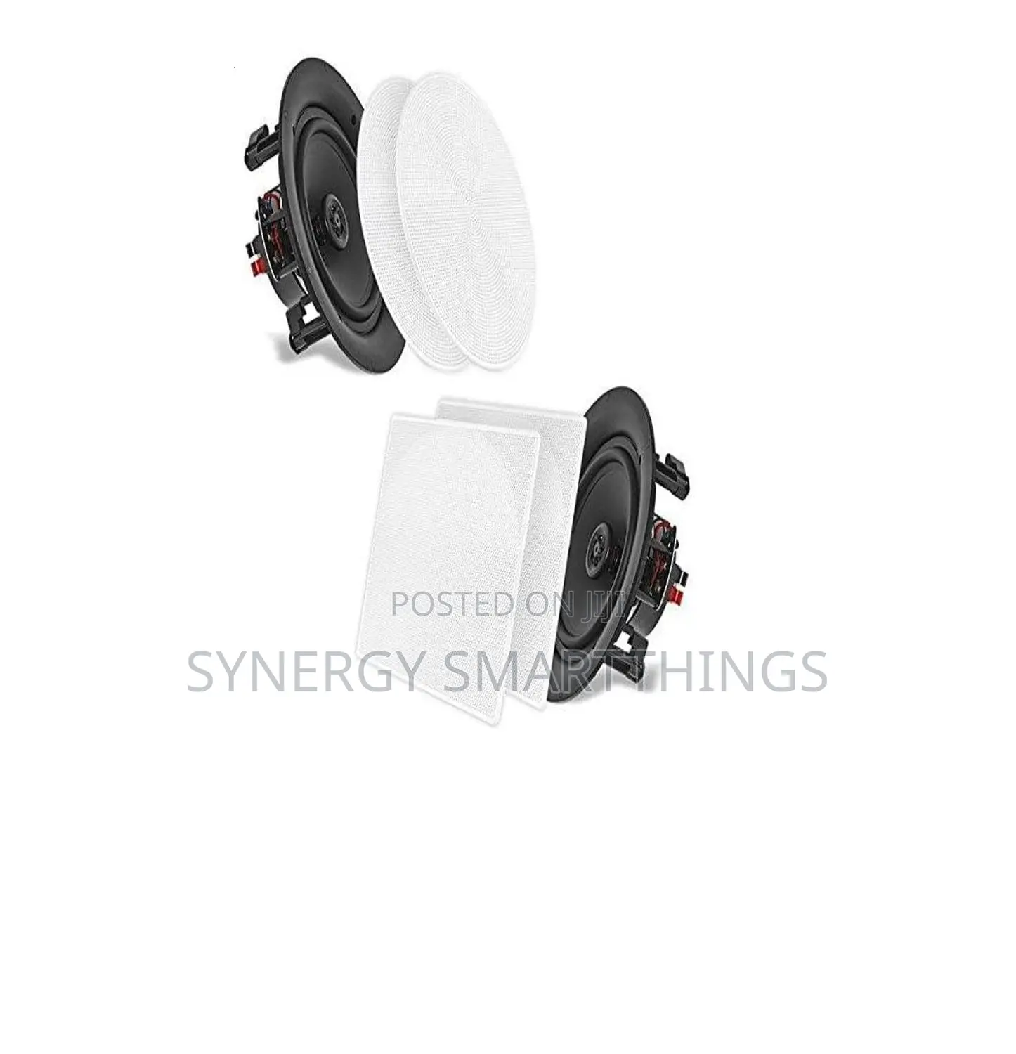 Pyle 6.5” 2-Way Midbass Speakers - Pair of in-Wall