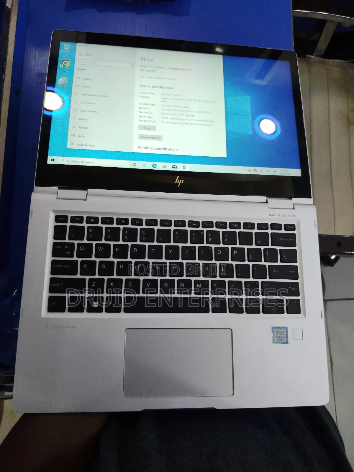 Laptop HP EliteBook X360 1030 G2 8GB Intel Core I5 SSD 256GB