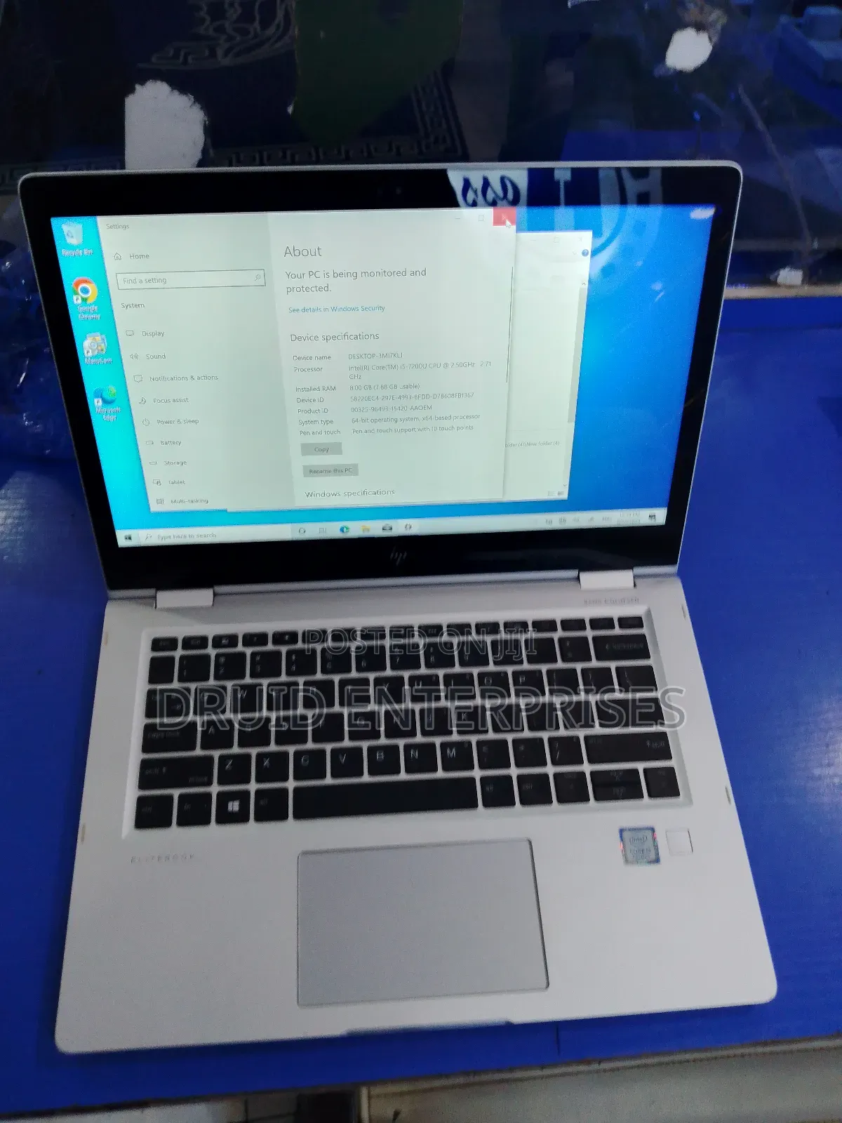 Laptop HP EliteBook X360 1030 G2 8GB Intel Core I5 SSD 256GB