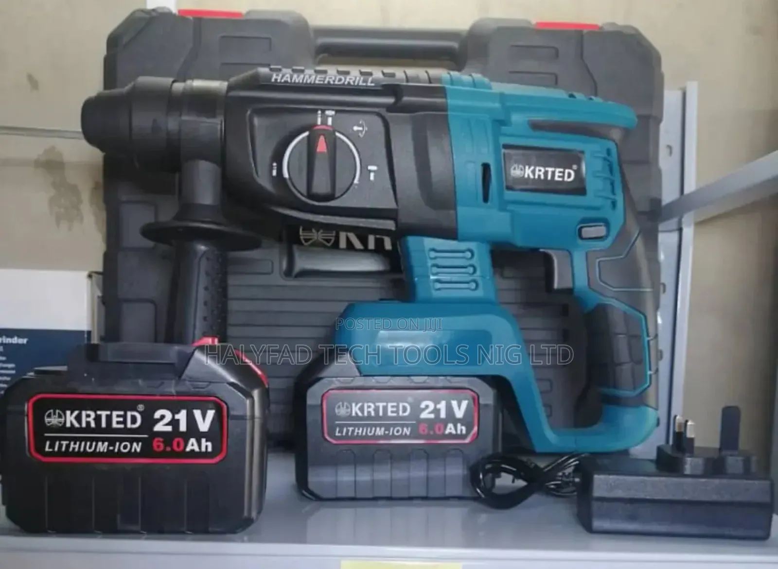 21v Rotary Hammer Drill Brushless, Cordless, Battery Drill