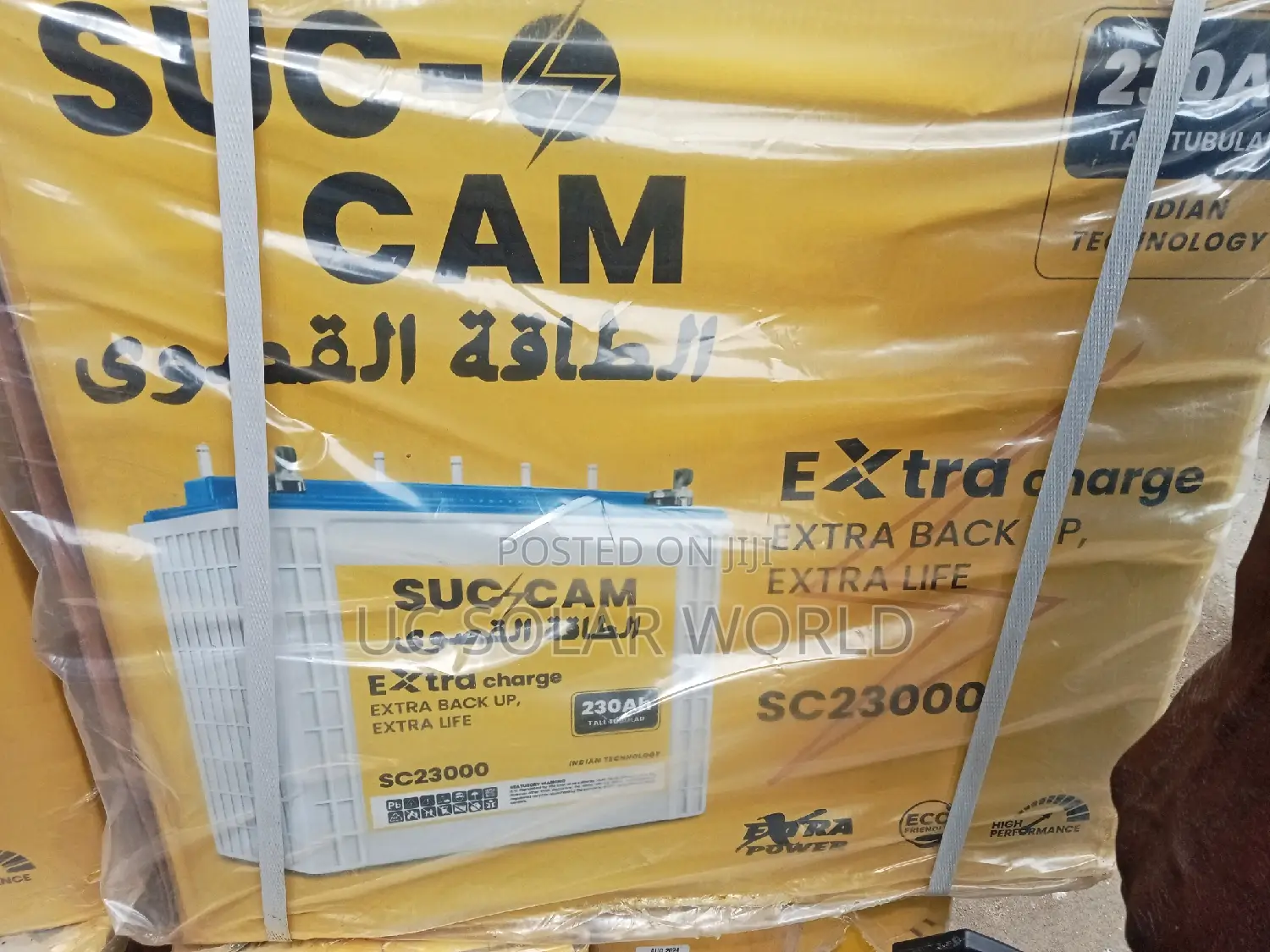 Suc Cam 230ah Tall Tubular Battery