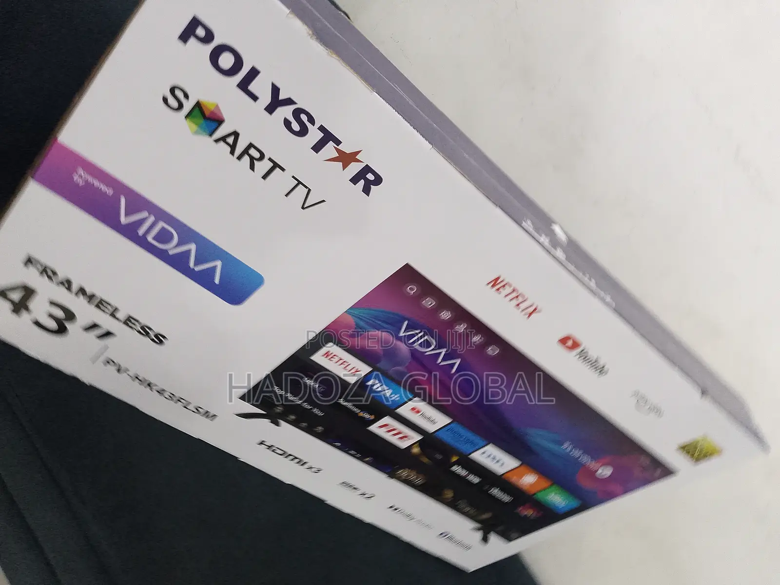 The Polystar New 43inches Smart Tv-Best Quality