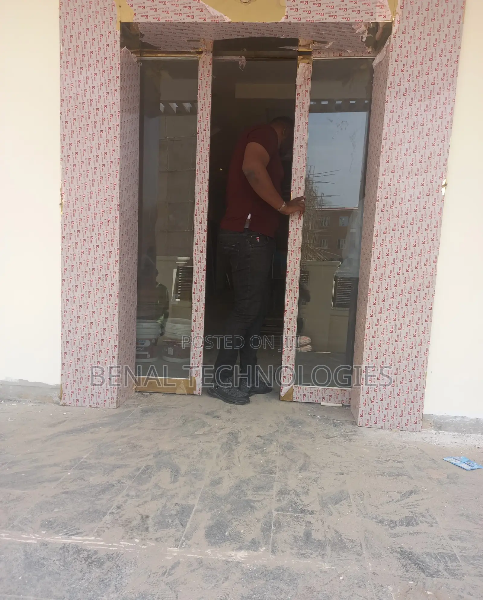 Automatic Sensor Sliding Glass Door Service
