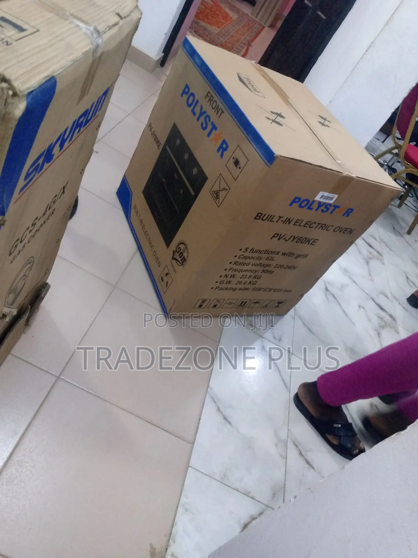 Brand New Polystar Inbuilt Electric Oven Pv-Jy60ke