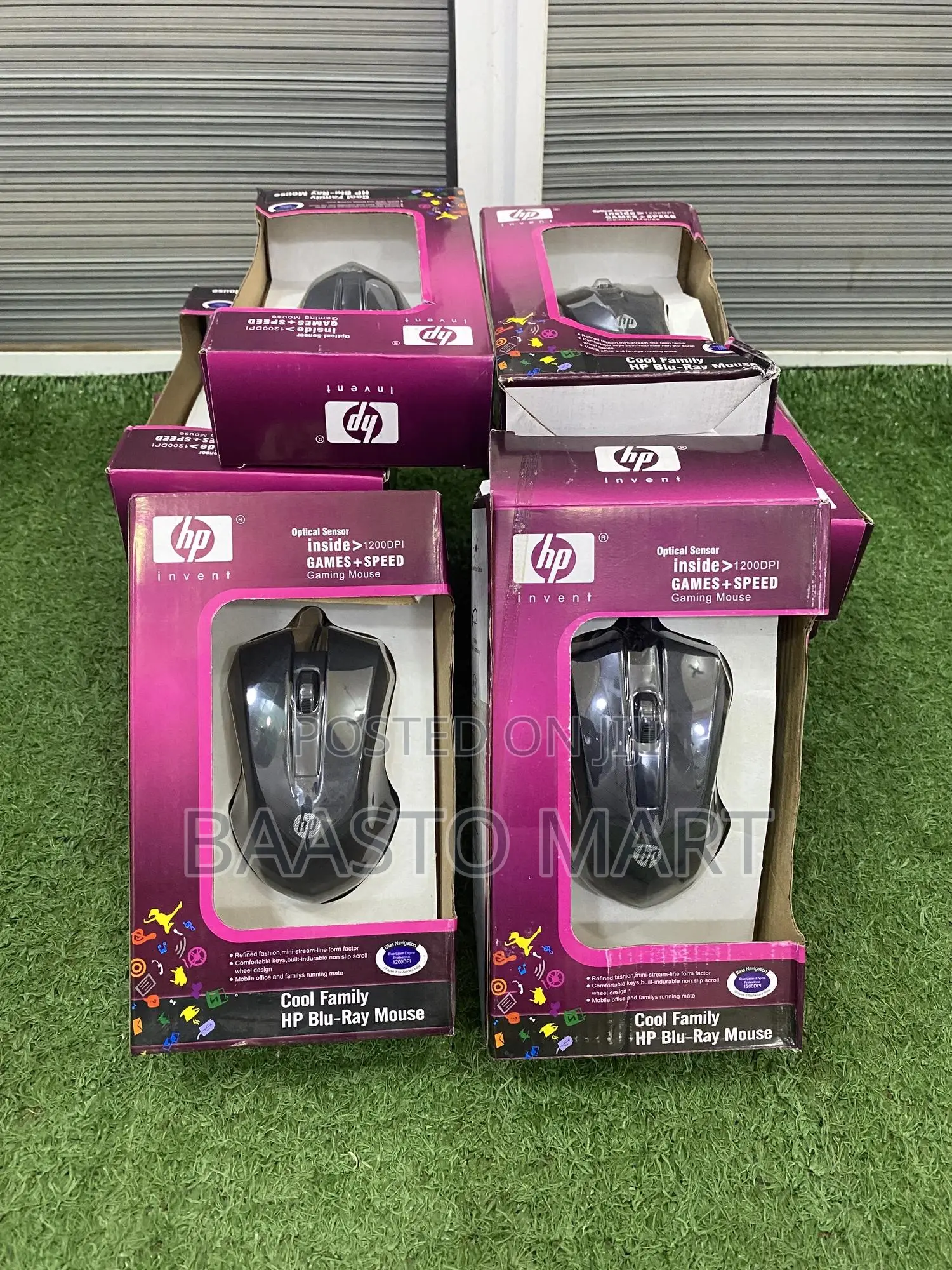 Brand New Hp Optical Wired Mouse