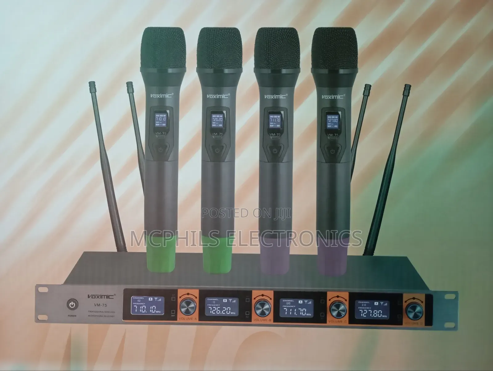 Voximic Professional Uhf Wireless Microphone System