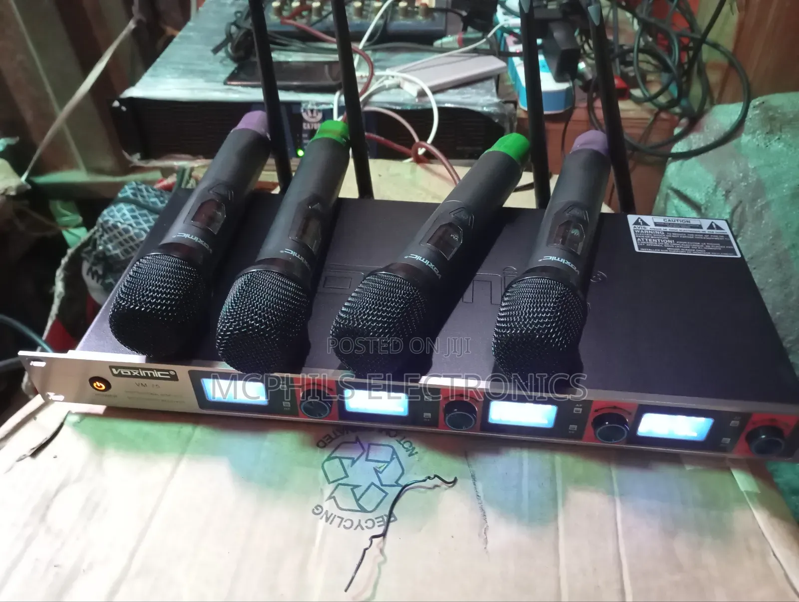Voximic Professional Uhf Wireless Microphone System