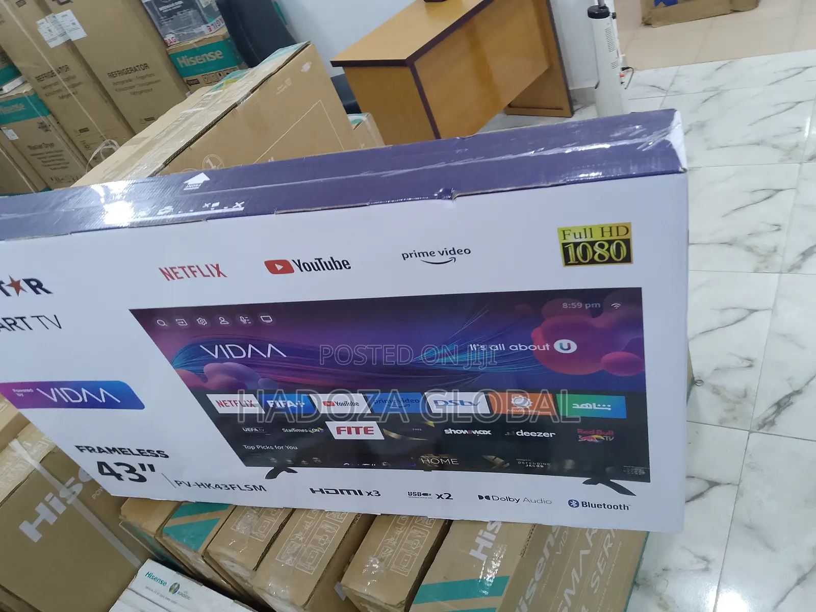 The Efficient Polystar 43" Smart Tv PV-HK43FLSM