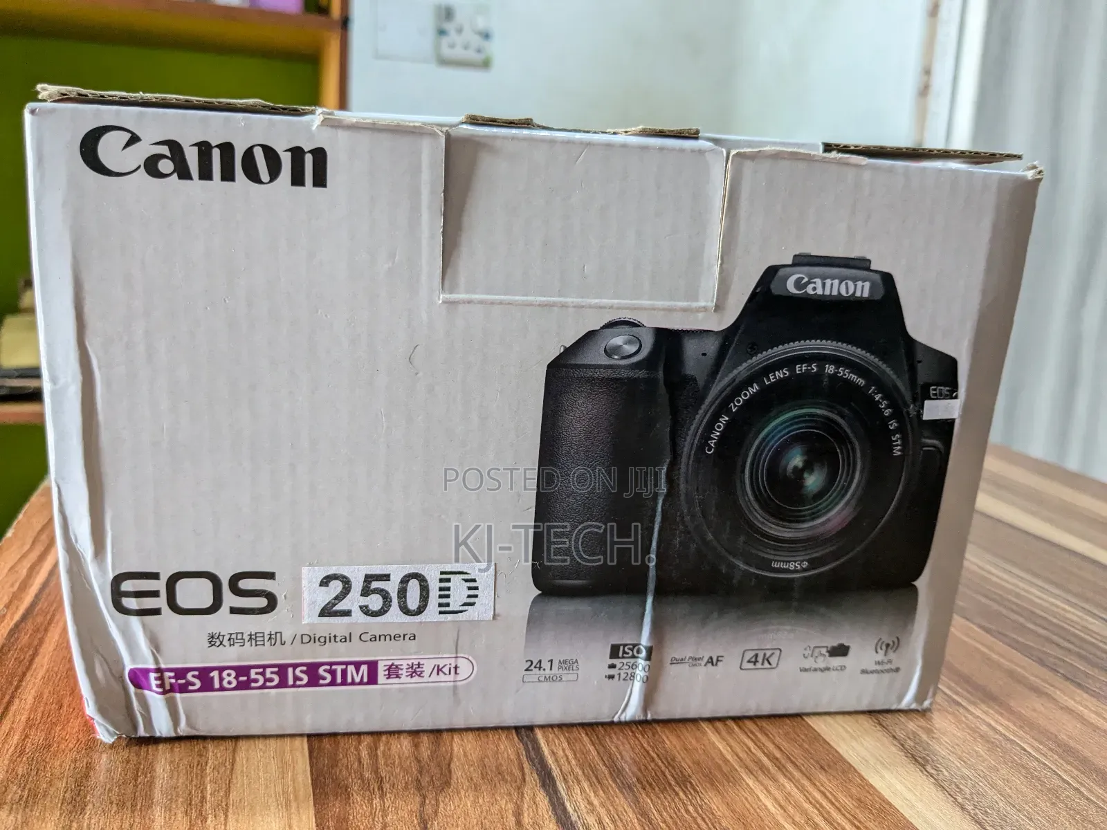 Canon 250d With 18-55mm Lens