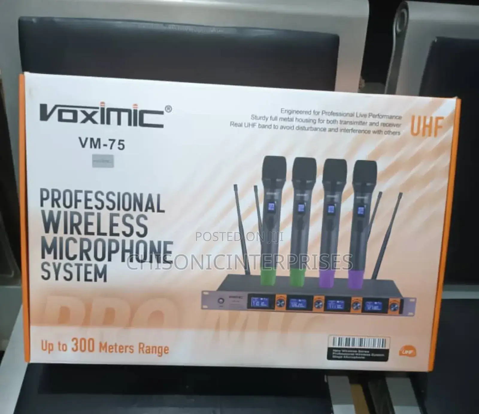 Voximic 4 In 1 Wireless Microphone Vm75
