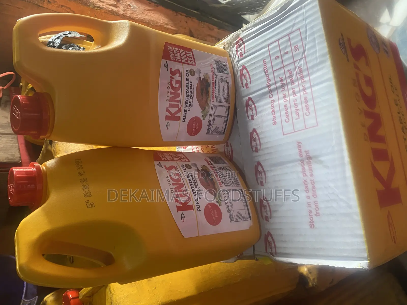 3 LRTS Kings Vegetable Oil at Dekaimas Store