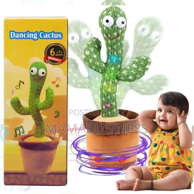Dancing Singing Cactus for Children