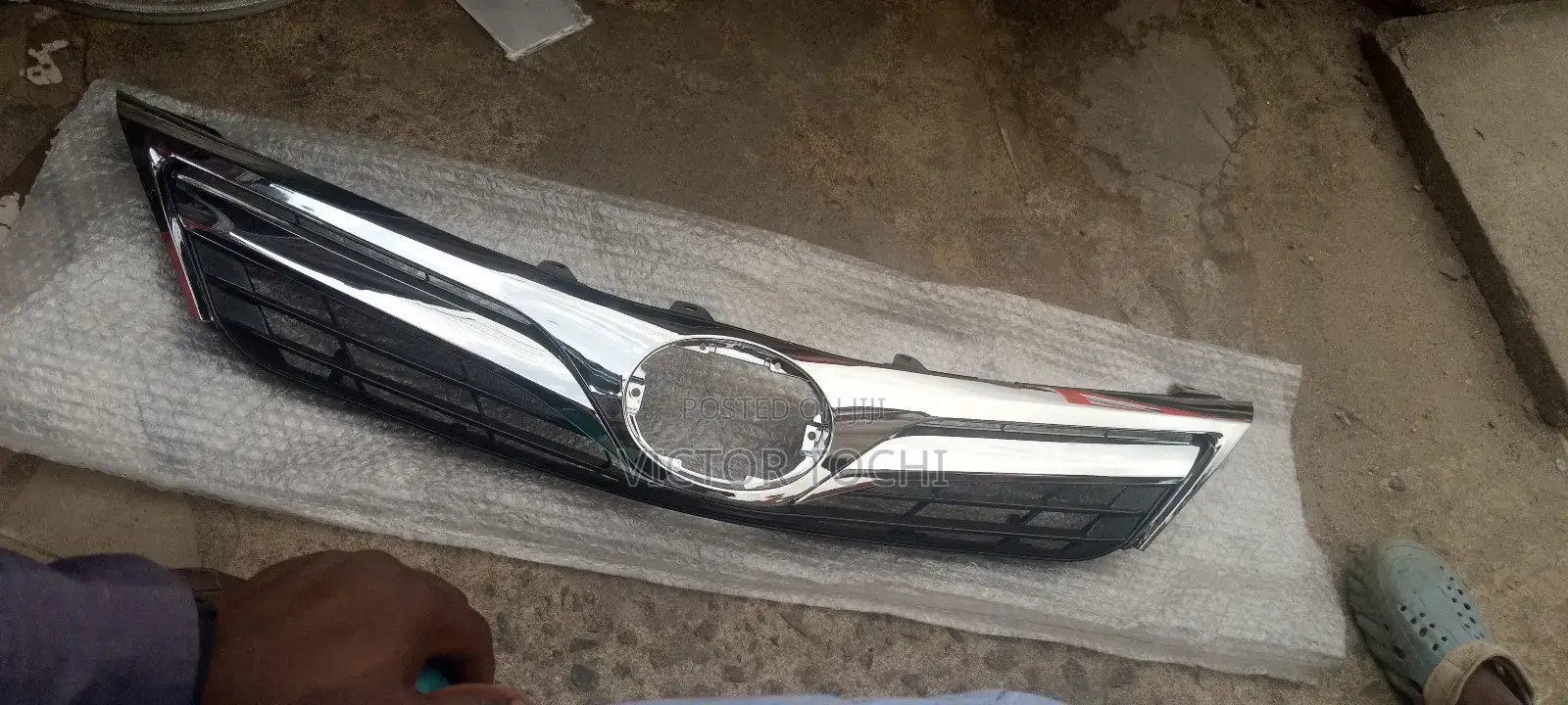 Stainless Front Bumper Grille for Toyota Camry 2012 2013