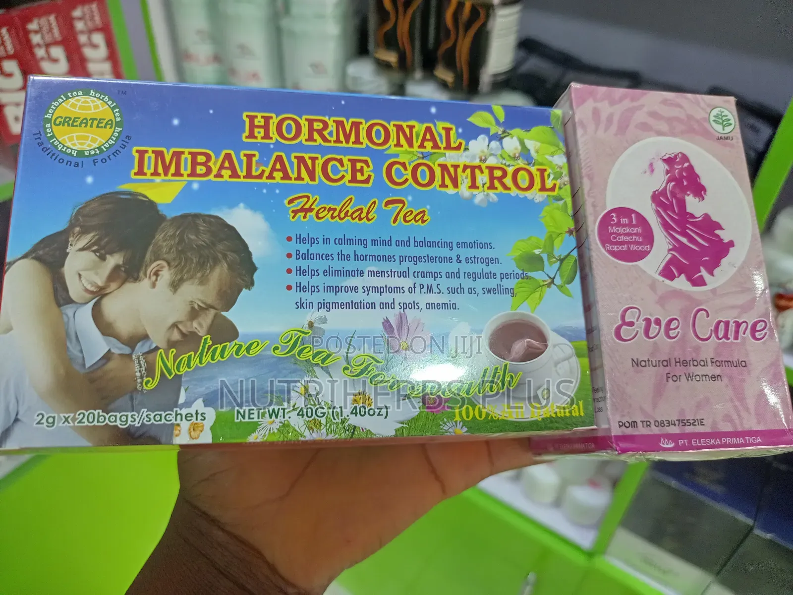 Greatea Hormonal Imbalance Control Herbal Tea+ Eve Care: 