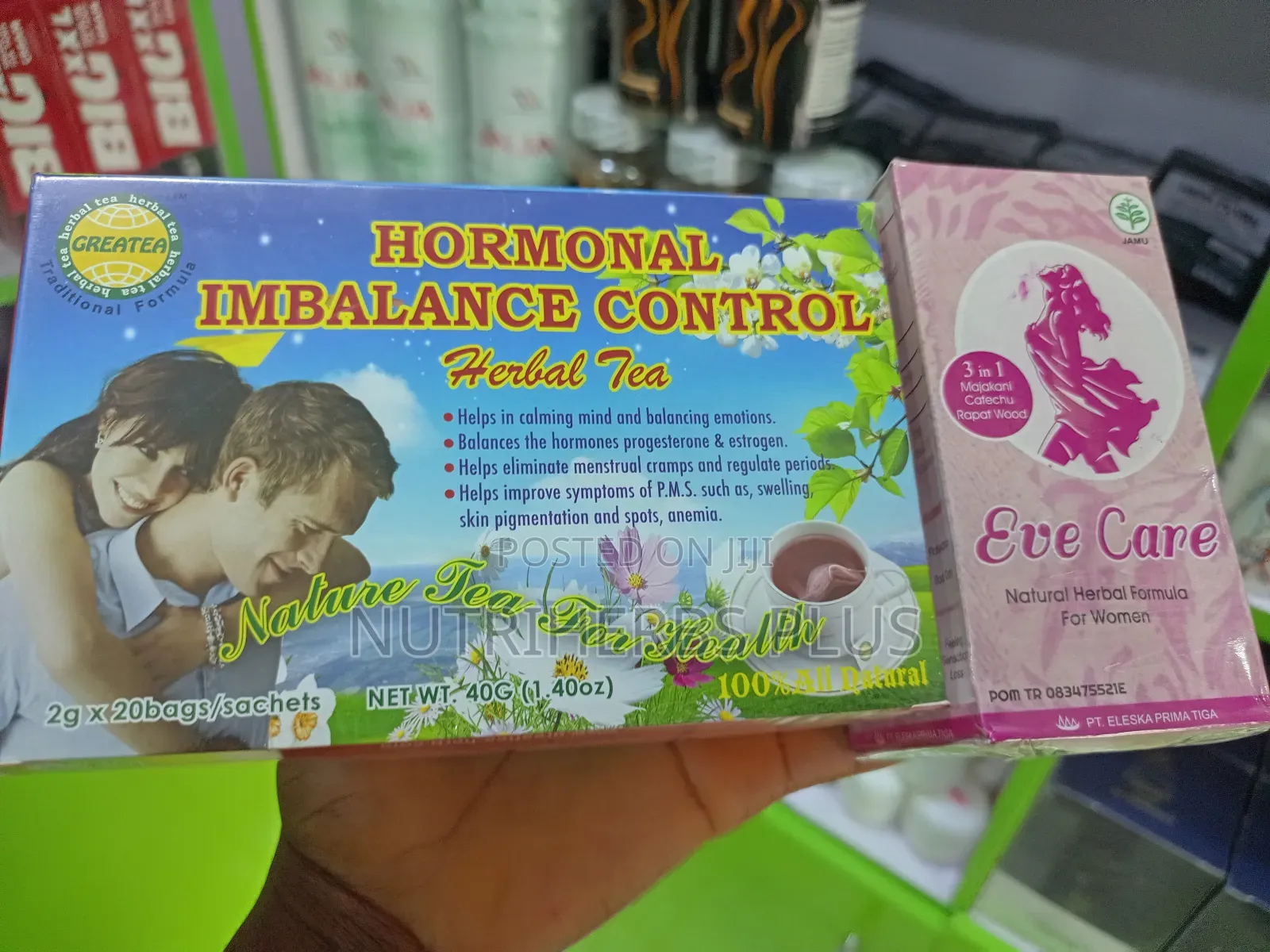 Greatea Hormonal Imbalance Control Herbal Tea+ Eve Care: 
