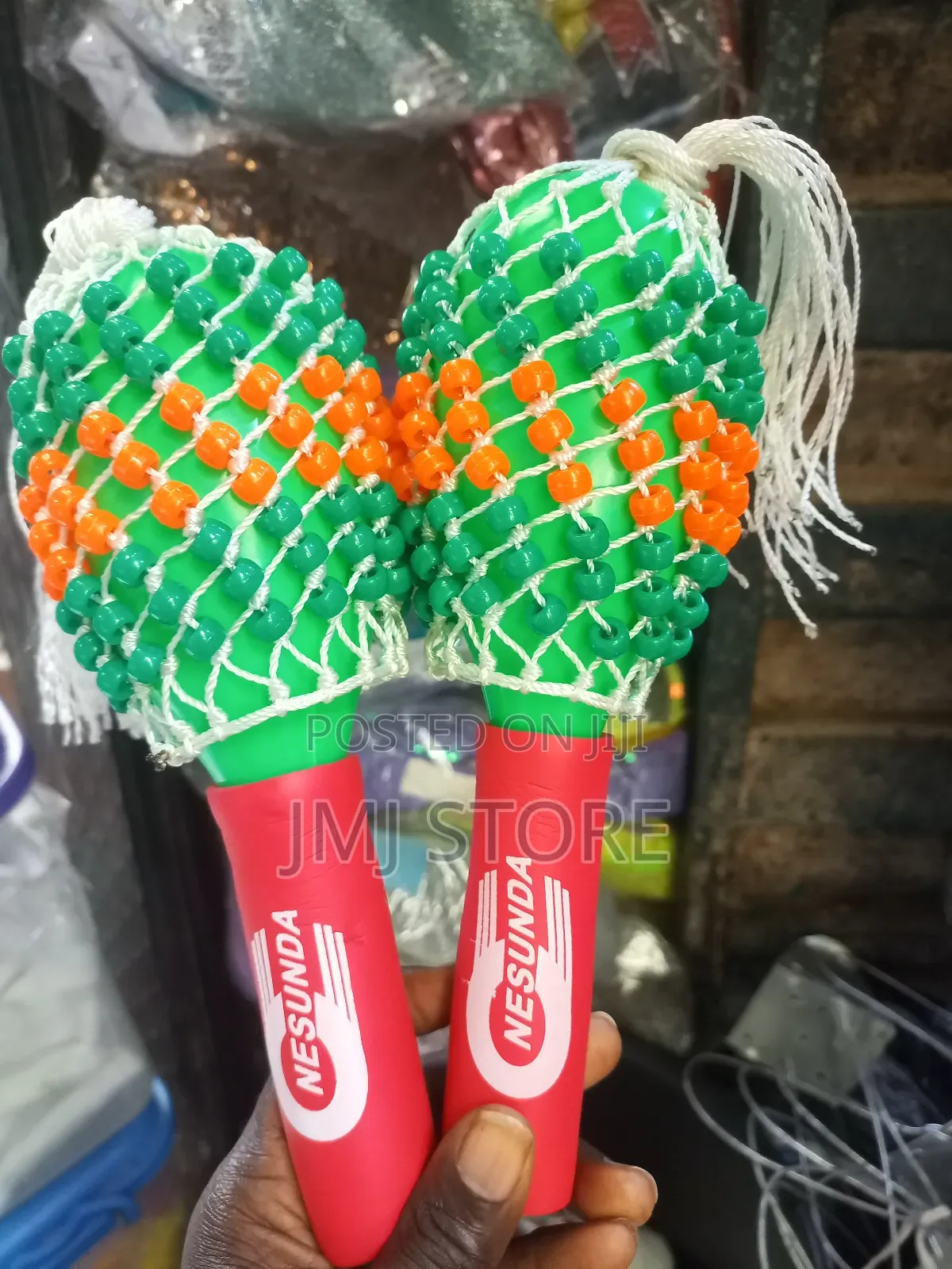 Beaded Maracas Shekere - 2pcs