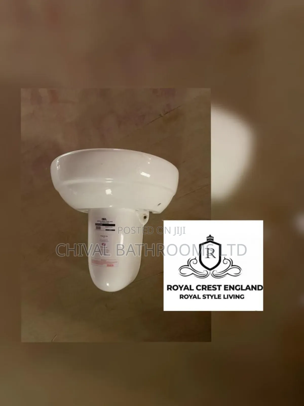 Twyford England Wall Hung Basin