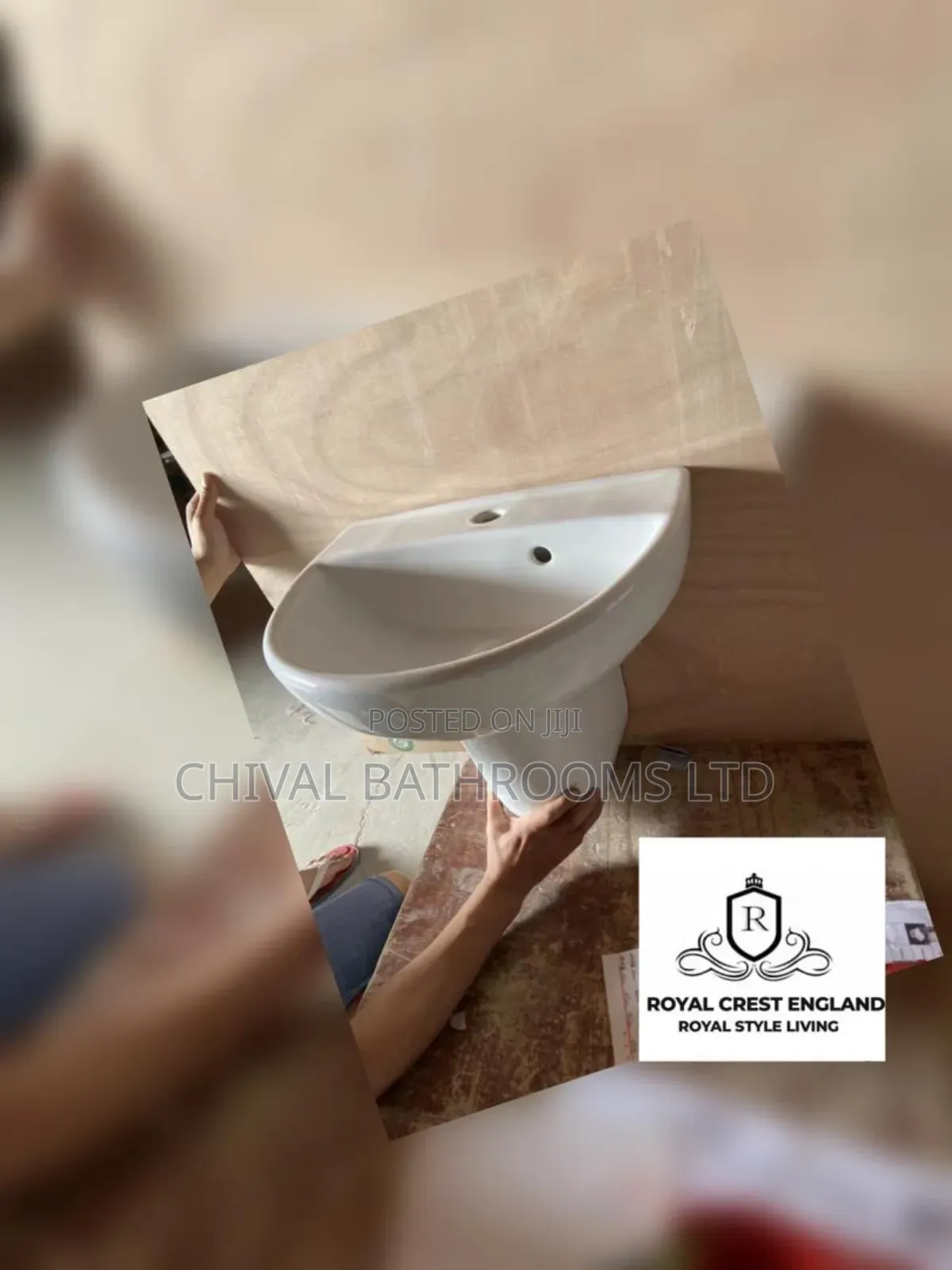 Twyford England Wall Hung Basin
