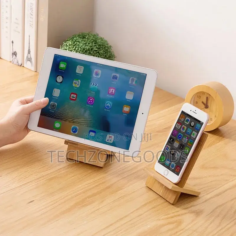 Executive Bamboo Phone Holder
