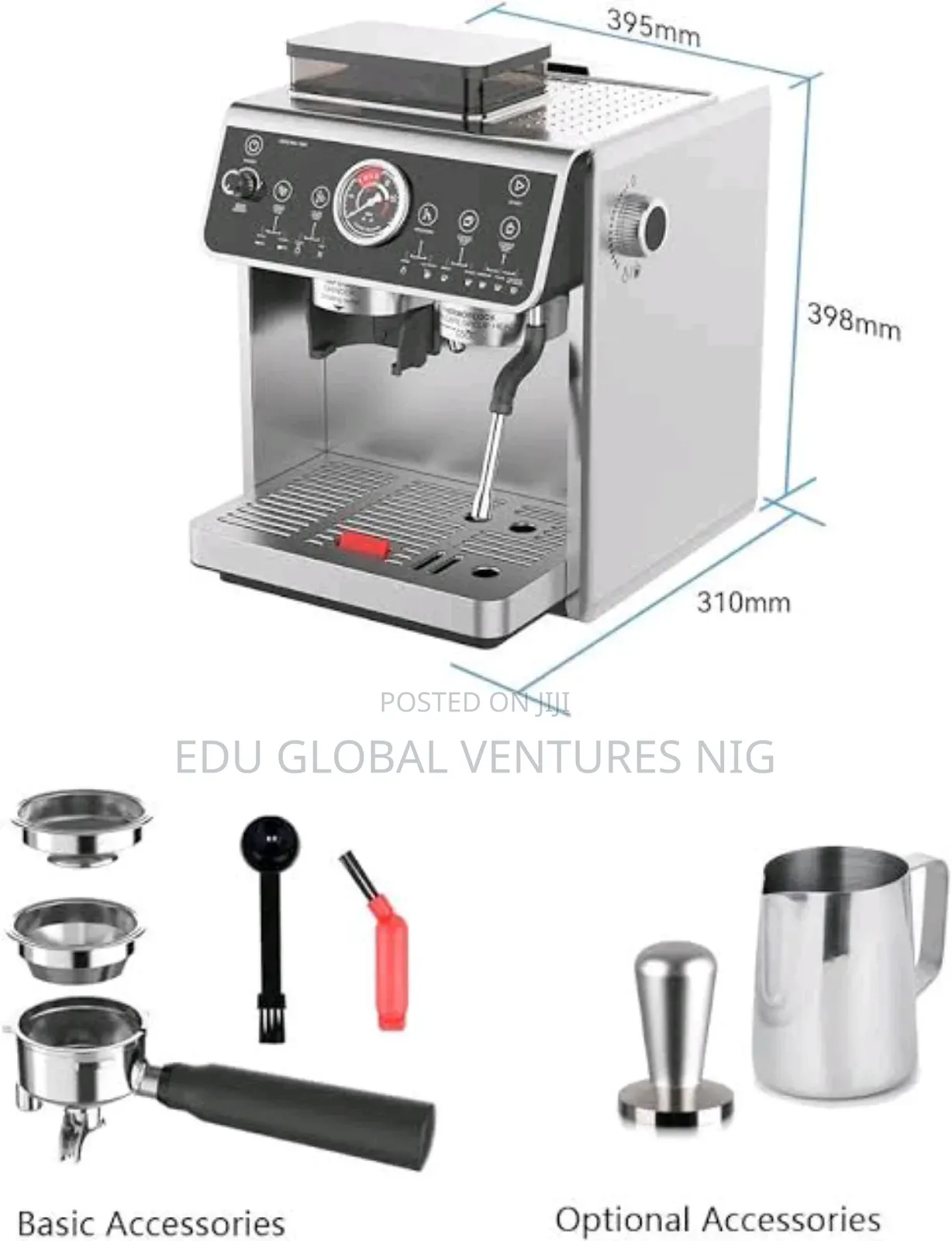 Star Tee Professional Espresso Coffee Machine Double Boiler.