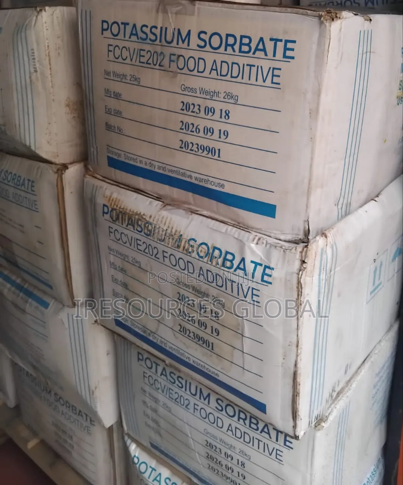 Potassium Sorbate Powder 25kg