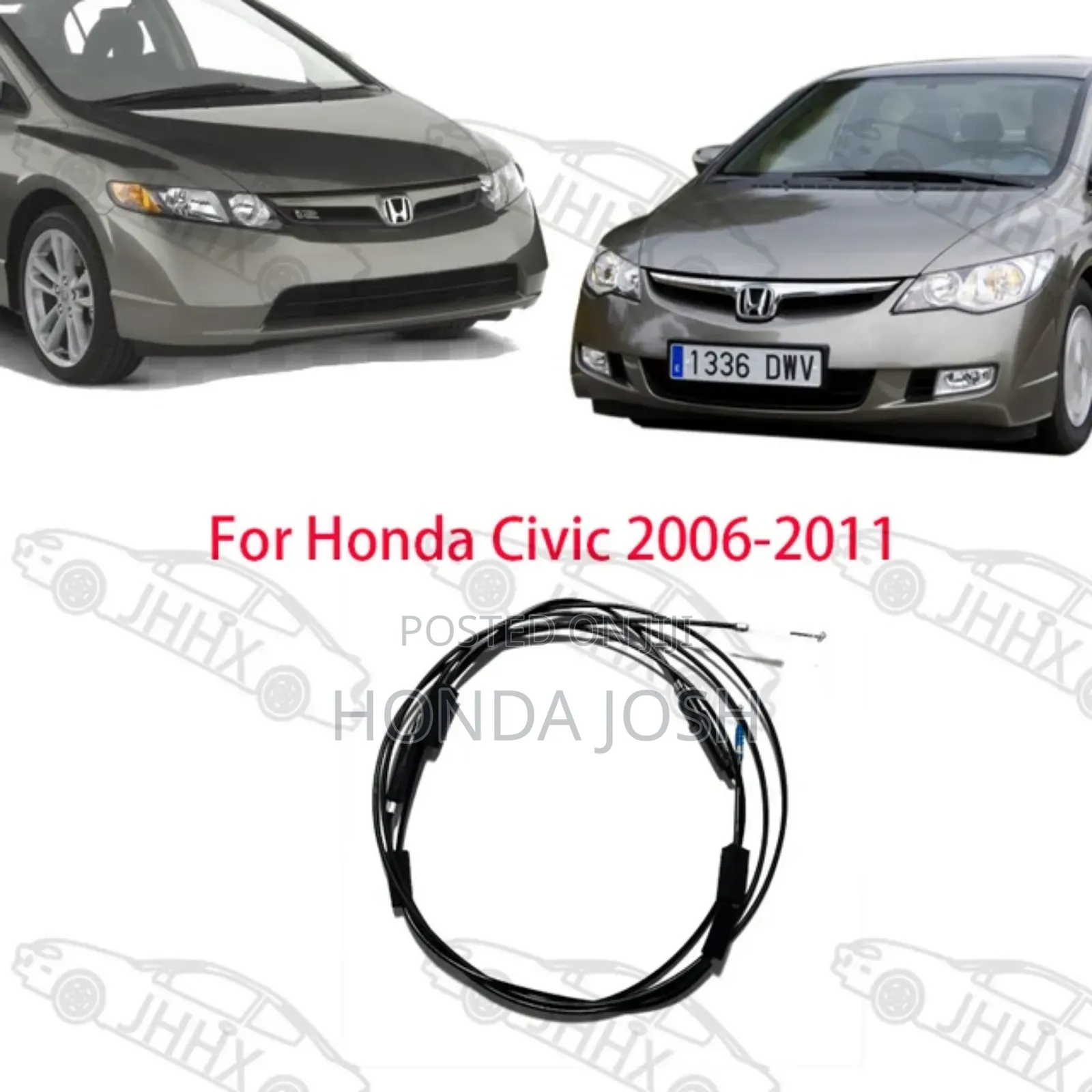 Boot and Fuel Tank Cable 2006 -2011 Honda Civic