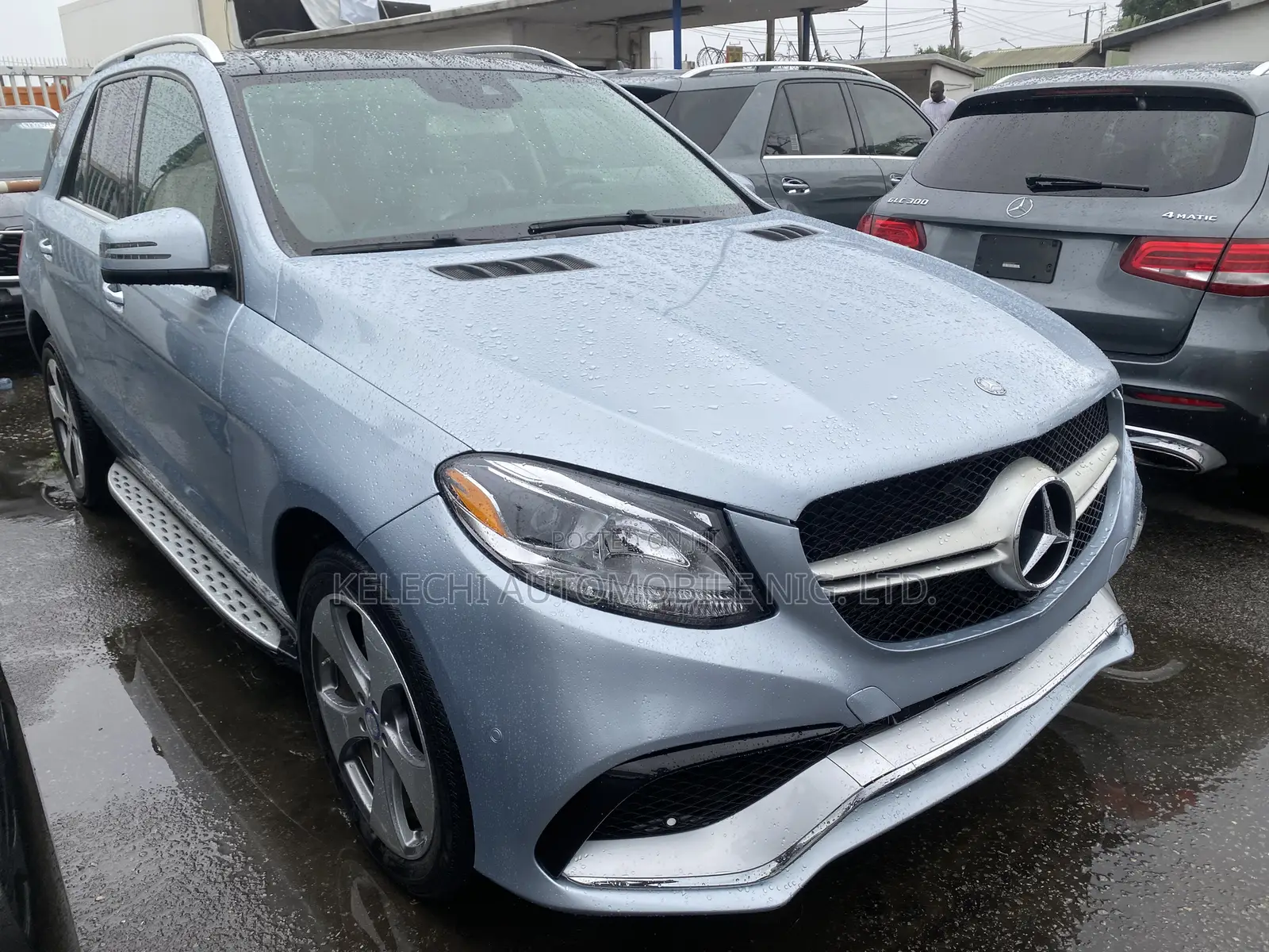 Mercedes-Benz GLE-Class GLE 350d 4MATIC 2017 Blue