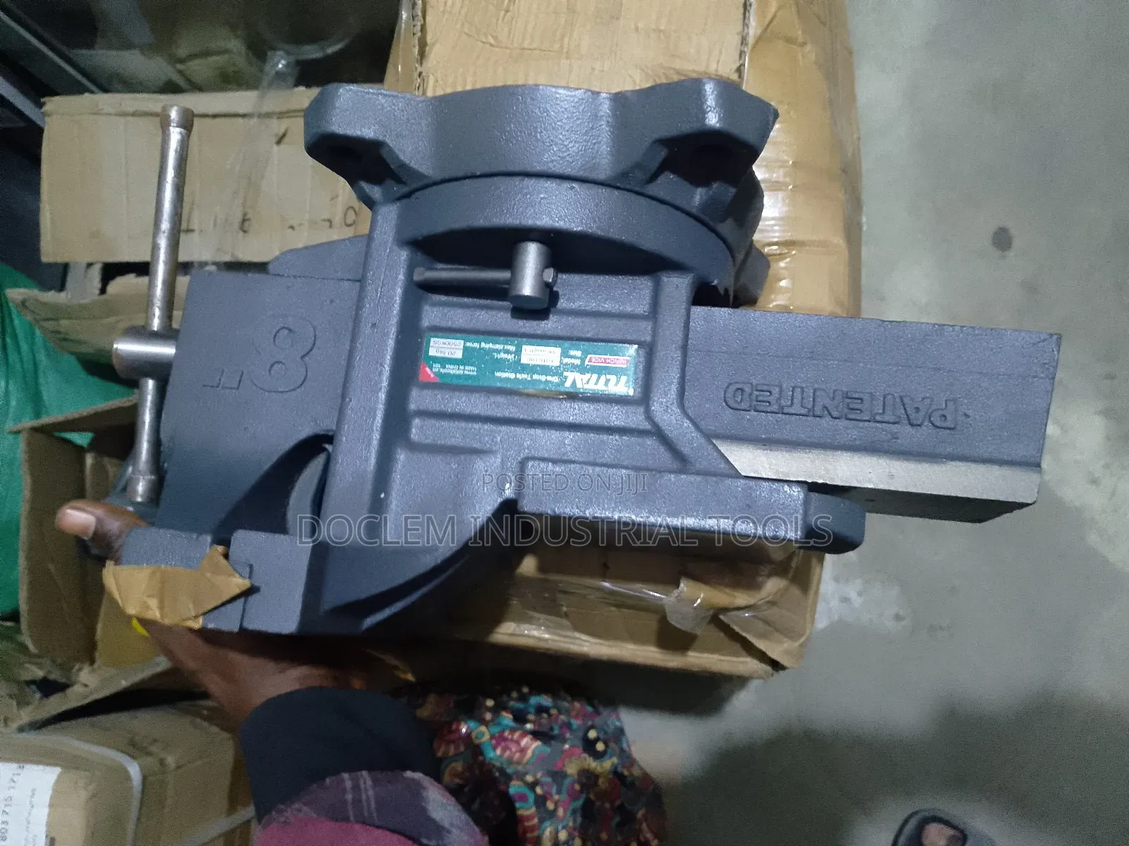 8" Original Total Iron Vice