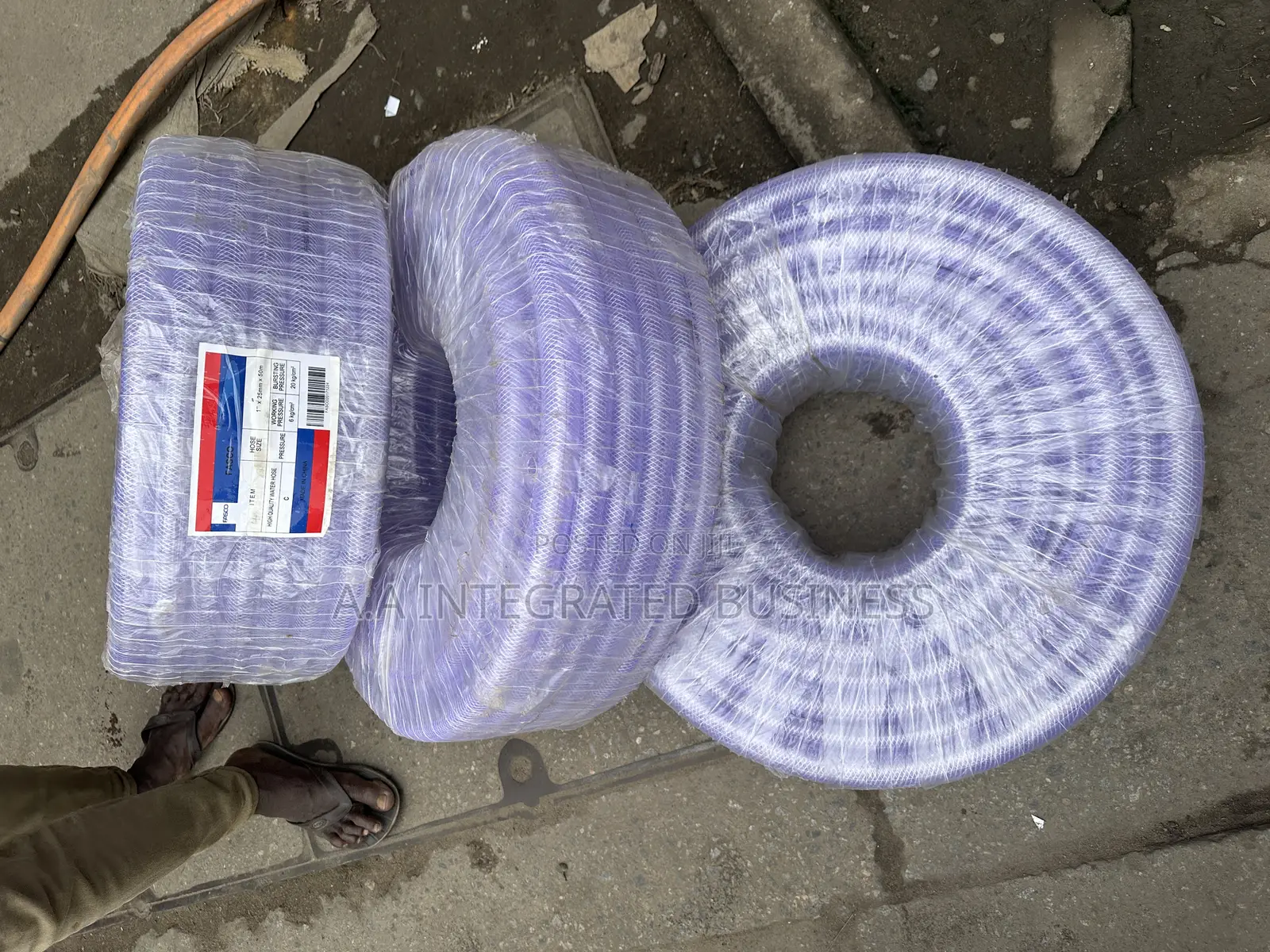 1” Imported Water Hose by Complete 50 Meters