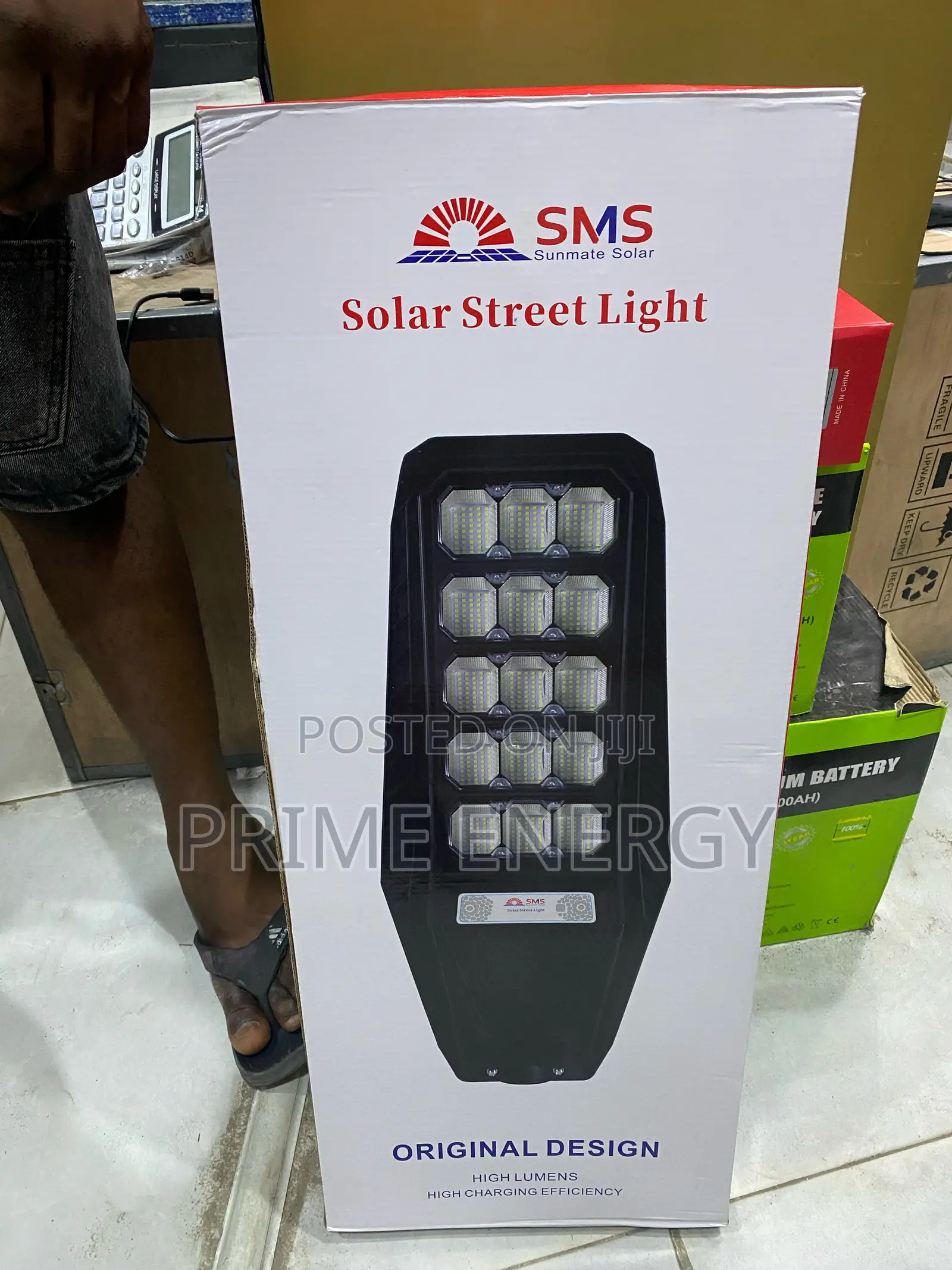 SMS Solar Street Light