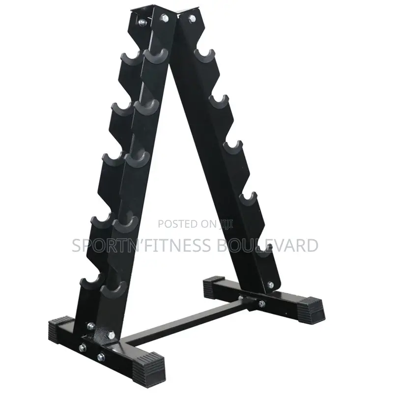 Quality 6 Hanger Dumbbell Rack