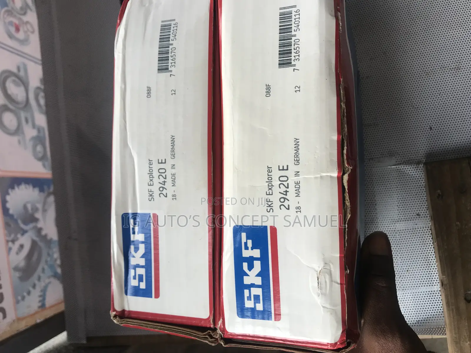 Original SKF Bearing 29420E Available