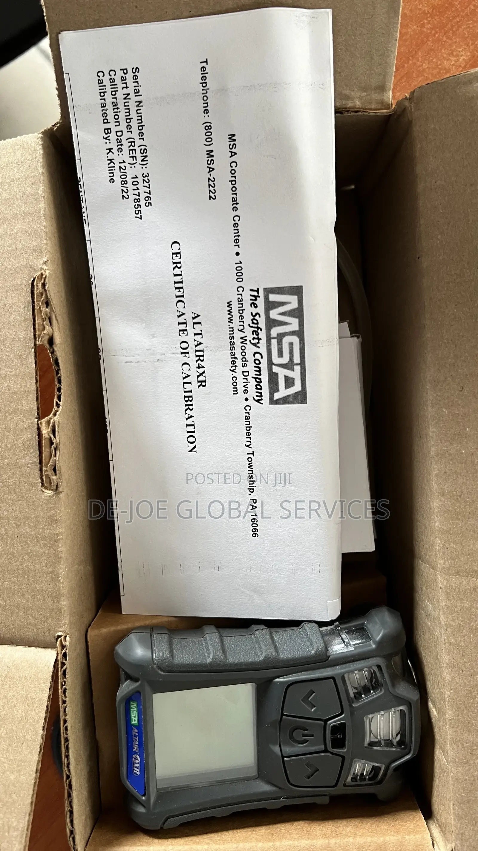 Msa Altair 4X Multigas Detector