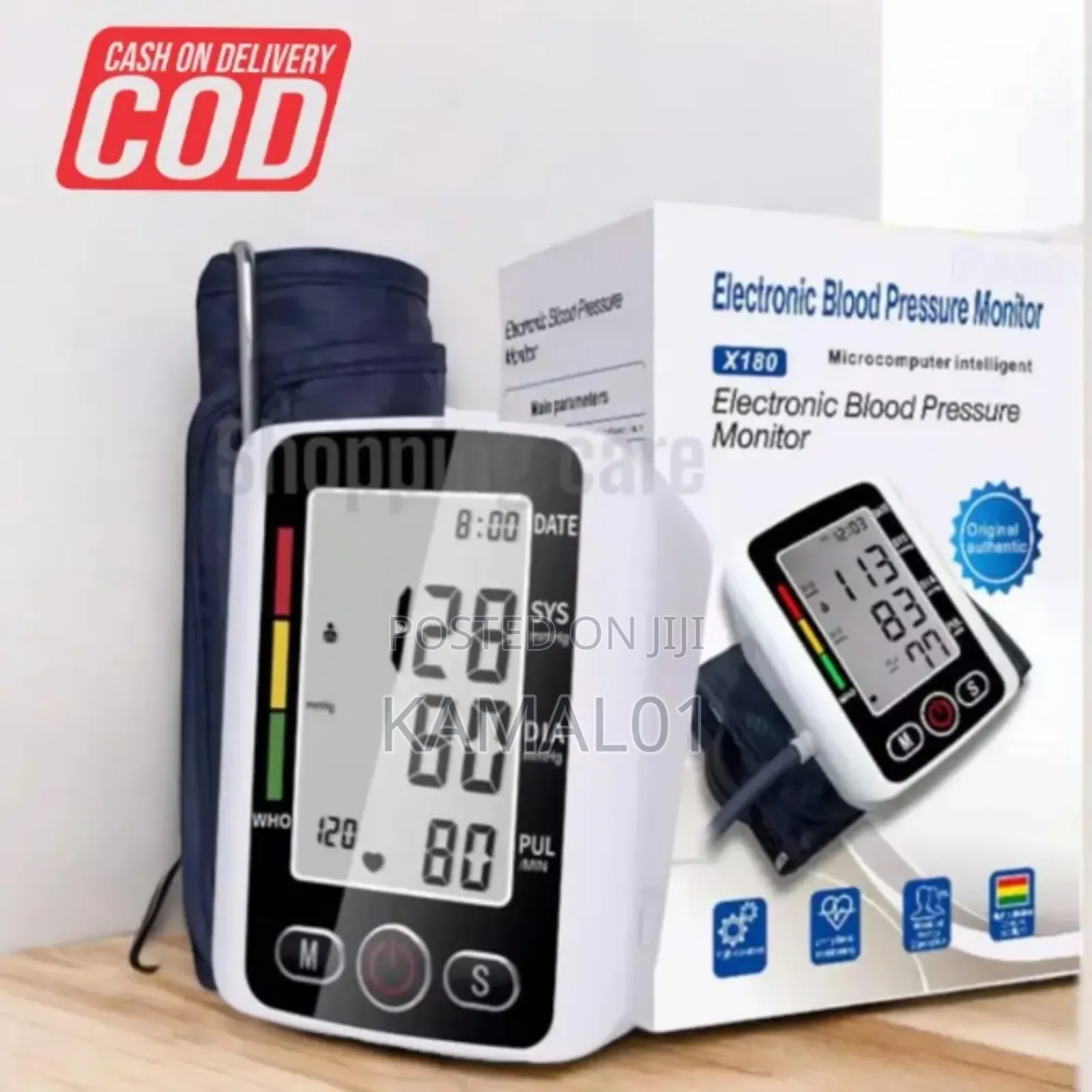 Blood Pressure Monitor With Voice Function