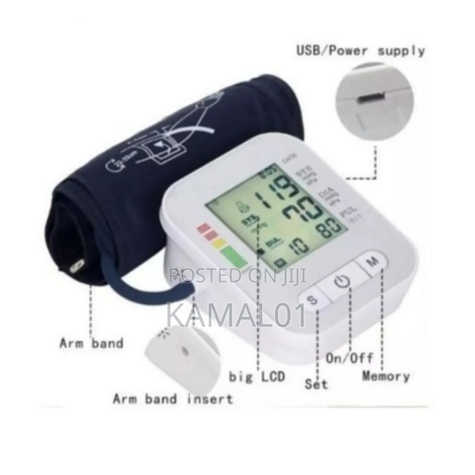 Blood Pressure Monitor With Voice Function
