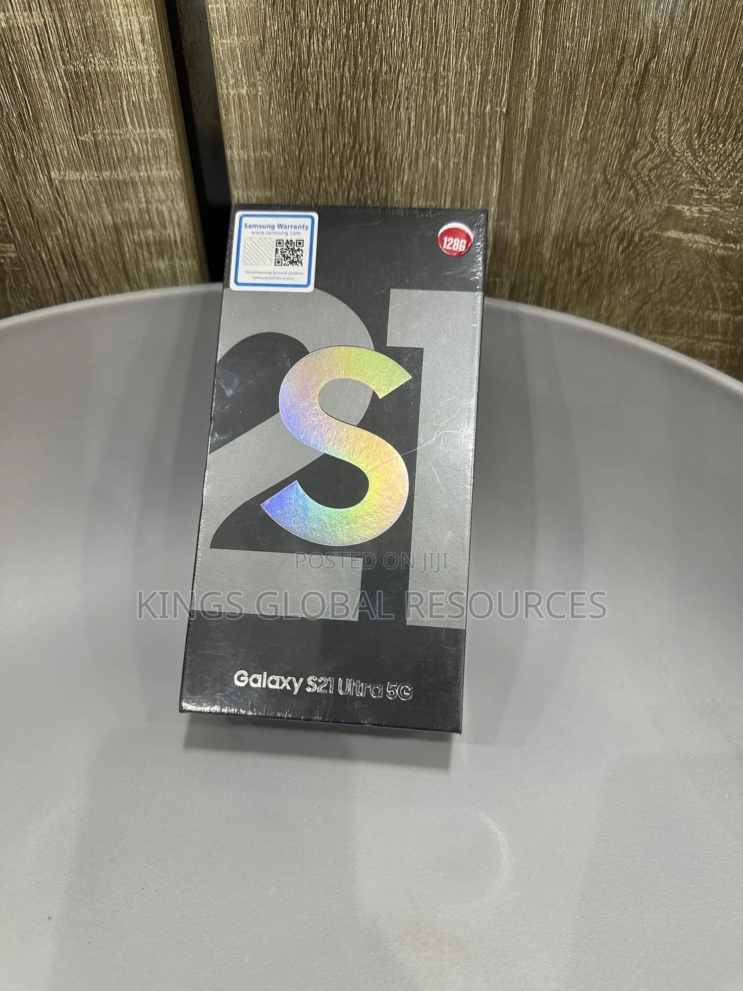 New Samsung Galaxy S21 Ultra 5G 128 GB Black
