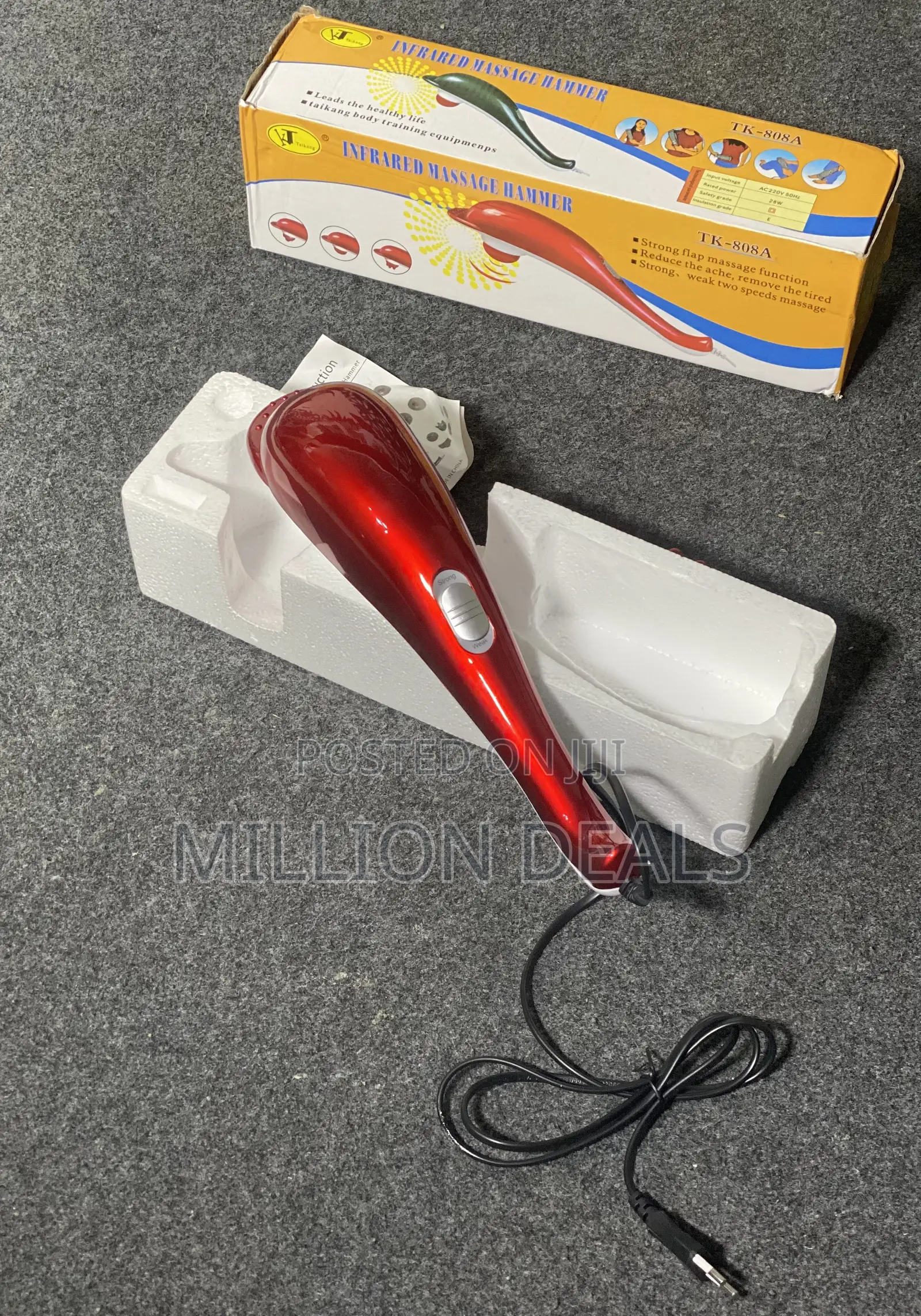 Portable Infrared Unique Hammer Massager